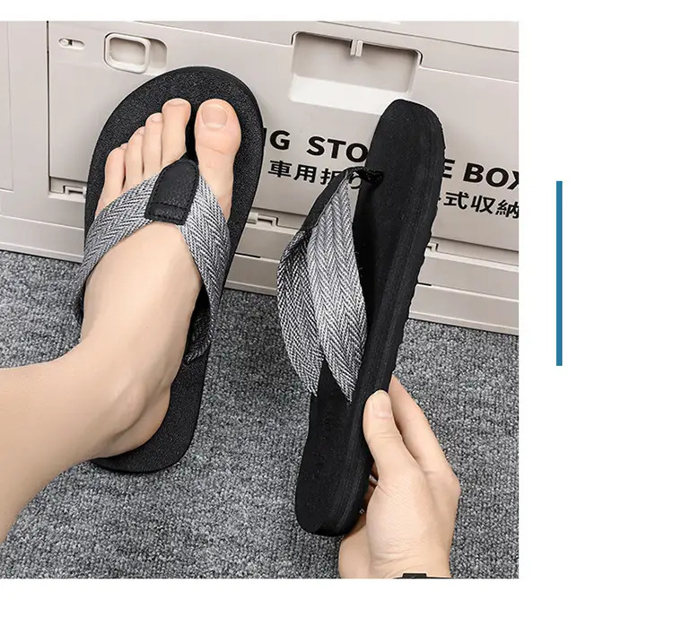 Summer men's plus size 45 flip flops 46 breathable beach shoes 47 non-slip 48 breathable sandals 49 plus size widened 50 — feature 20