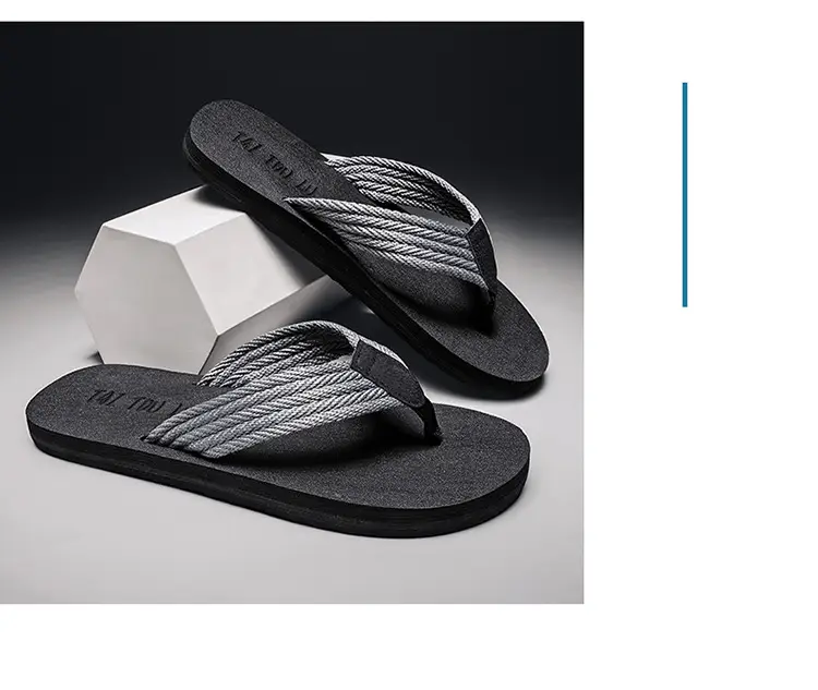 Summer men's plus size 45 flip flops 46 breathable beach shoes 47 non-slip 48 breathable sandals 49 plus size widened 50 — feature 23
