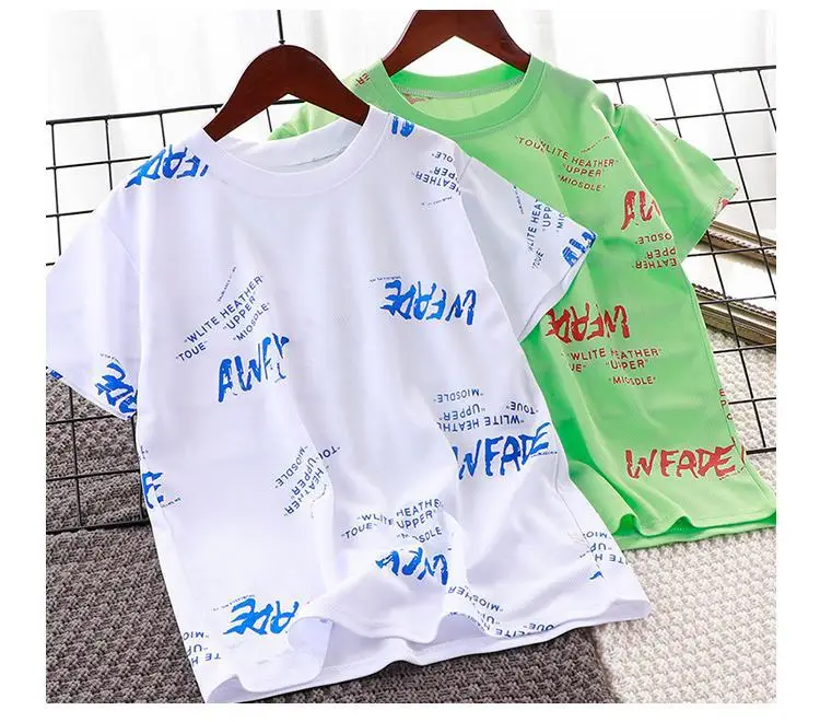 Yellow Printed Kids T-Shirt Summer Wear — feature 11