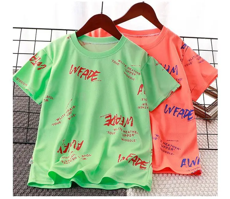 Yellow Printed Kids T-Shirt Summer Wear — feature 9