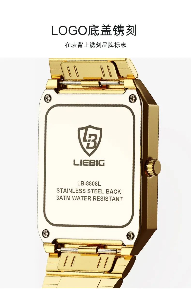 Luxury Gold Diamond Watch for Men Women — feature 14