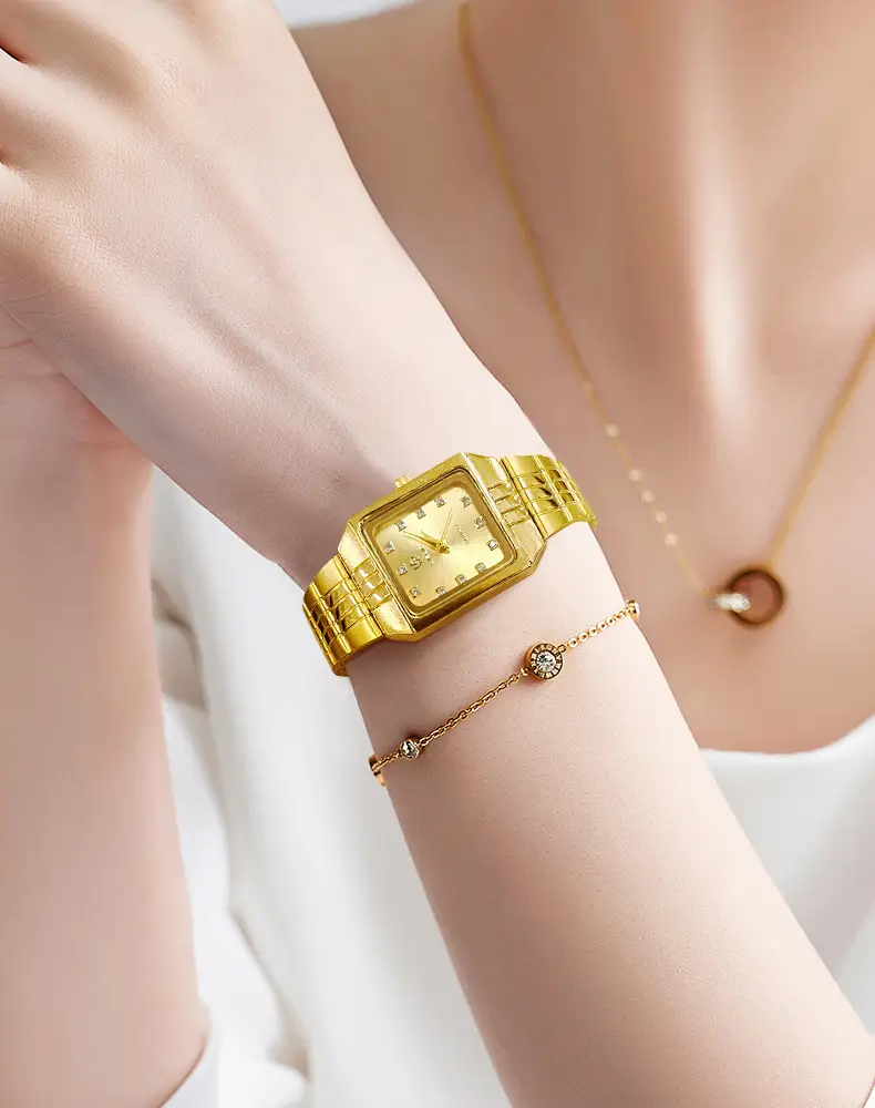 Luxury Gold Diamond Watch for Men Women — feature 20