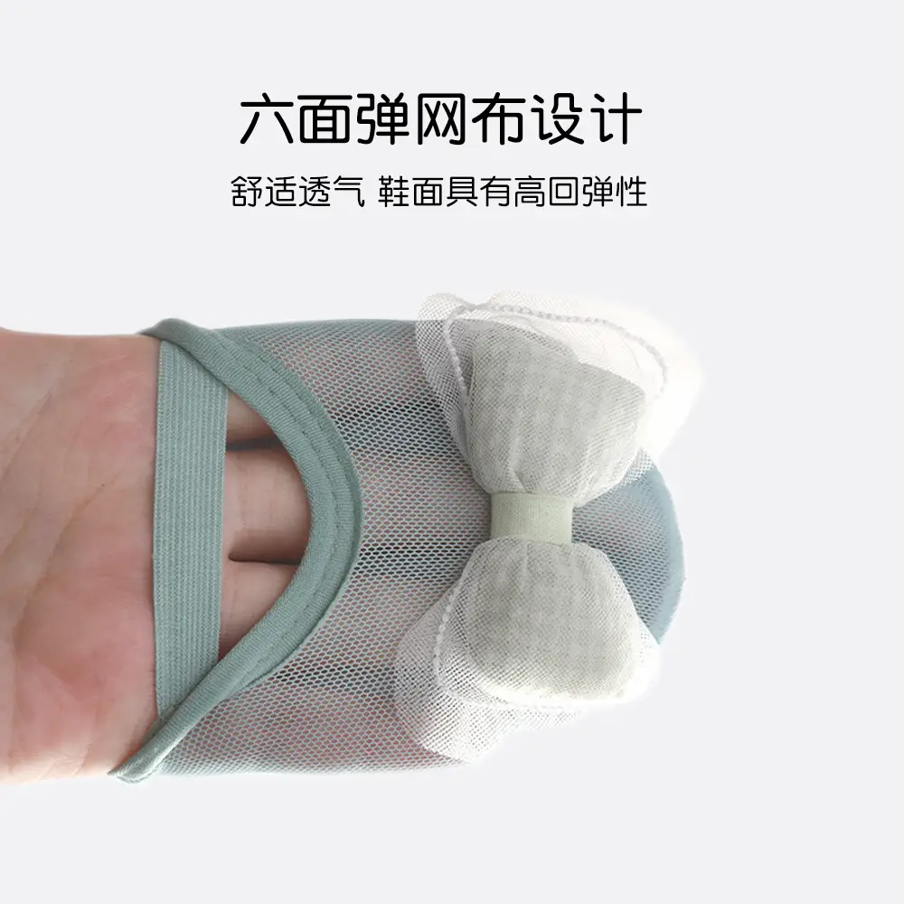 Non-Slip Soft-Soled Baby Floor Shoes with Bow - Image 7