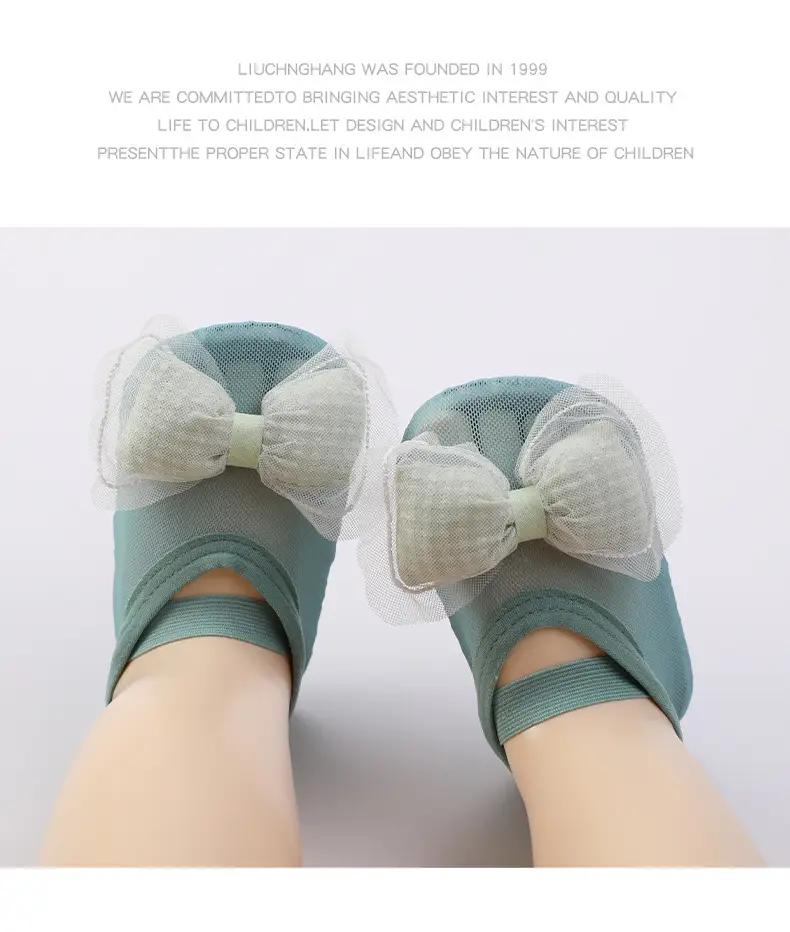 Non-Slip Soft-Soled Baby Floor Shoes with Bow β feature 16