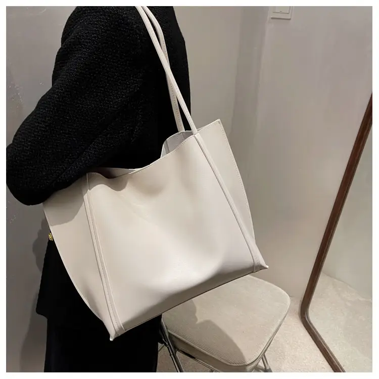 Large Capacity Beige Women's Tote Bag 2023 — feature 10