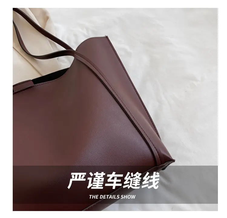 Large Capacity Beige Women's Tote Bag 2023 — feature 5