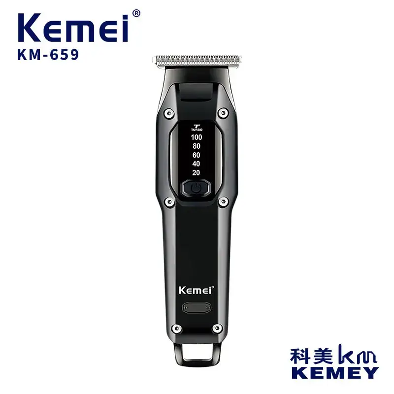 Professional Hair Clippers KM-659 with USB Charging