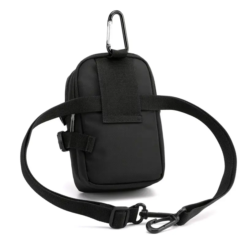 Men's Oxford Cloth Shoulder Bag Black Multifunctional - Image 7