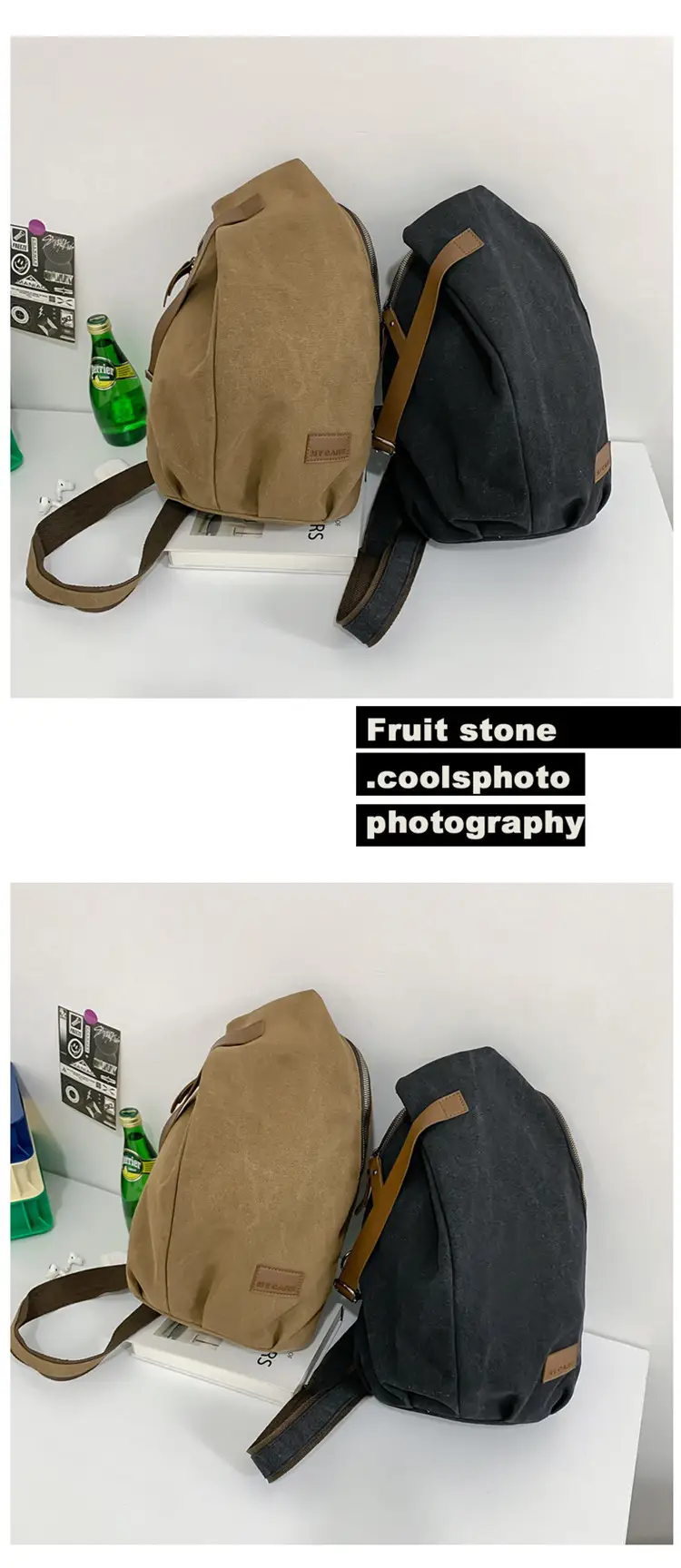 New Japanese Style Cycling Crossbody Bag, Fashionable and Versatile Chest Bag, Travel Casual Personality, Functional Street Trend Shoulder Bag — feature 15