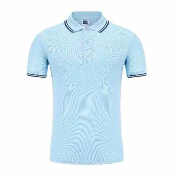 King 1AC Solid Color Short Sleeve Polo Collar Adult - Image 10
