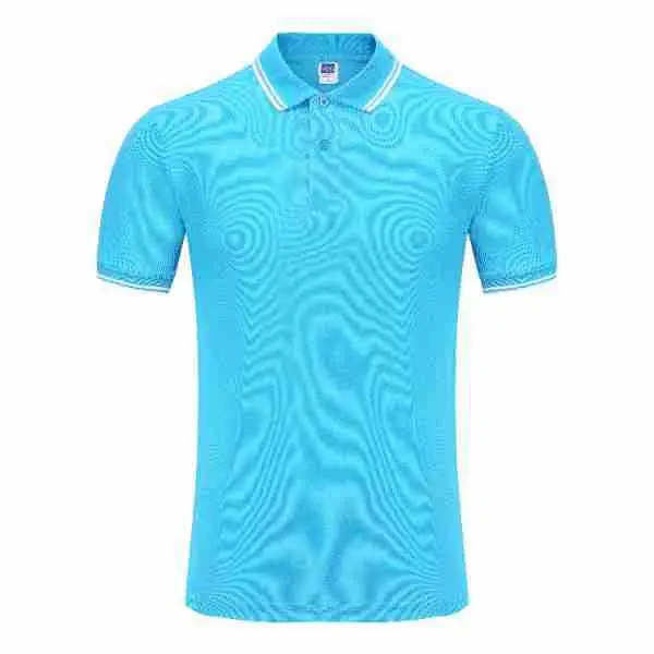 King 1AC Solid Color Short Sleeve Polo Collar Adult - Image 11