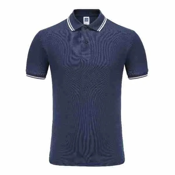 King 1AC Solid Color Short Sleeve Polo Collar Adult - Image 14