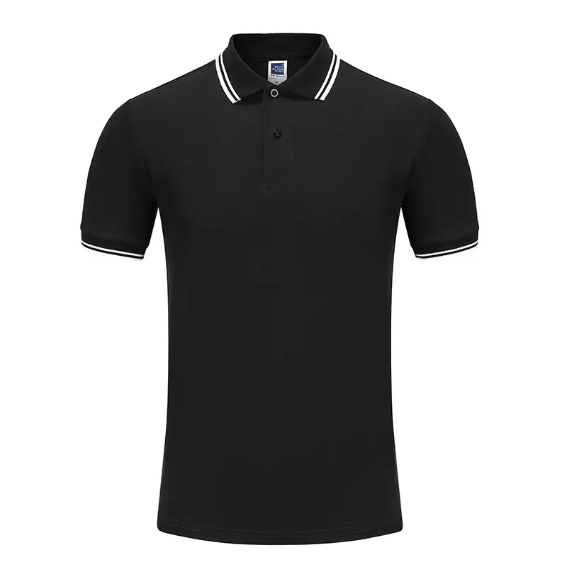 King 1AC Solid Color Short Sleeve Polo Collar Adult - Image 2