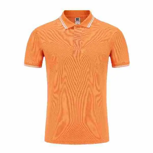 King 1AC Solid Color Short Sleeve Polo Collar Adult - Image 8