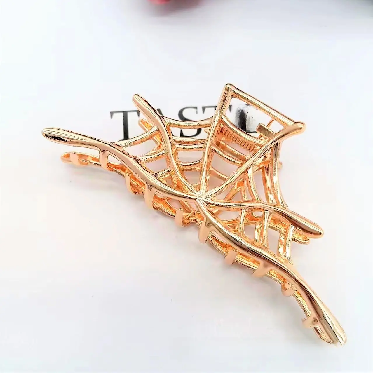 Gold High-end Hairpin with Large Shark Design