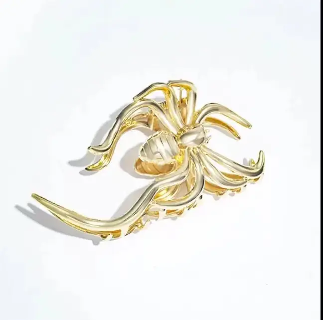 Gold High-end Hairpin with Large Shark Design