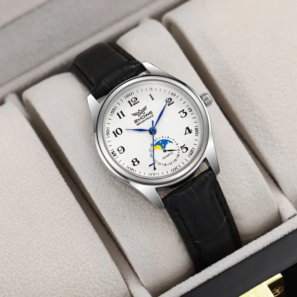 Men's Mechanical Watch Sun Moon Star Dial 35mm - Image 2