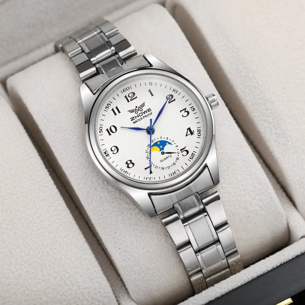 Men's Mechanical Watch Sun Moon Star Dial 35mm - Image 6