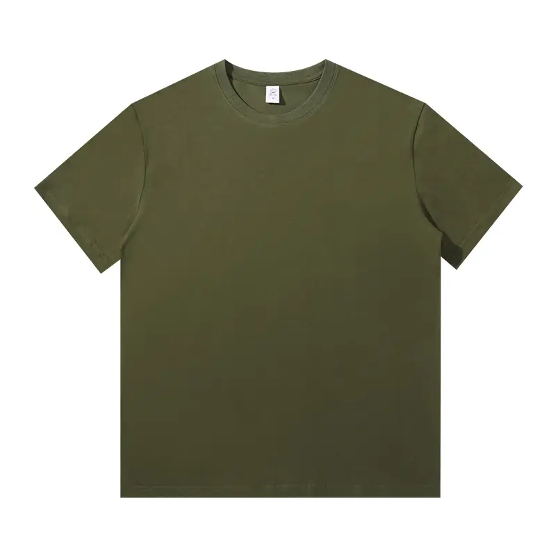 Men's Beige Ice Cool Cotton T-Shirt 200g - Image 17
