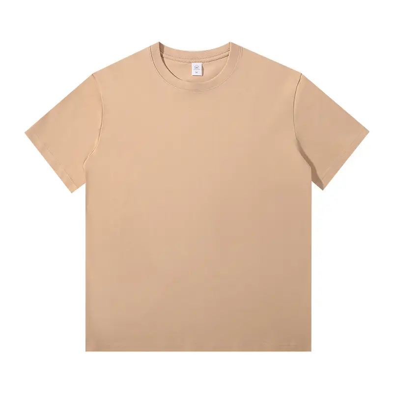 Men's Beige Ice Cool Cotton T-Shirt 200g - Image 23