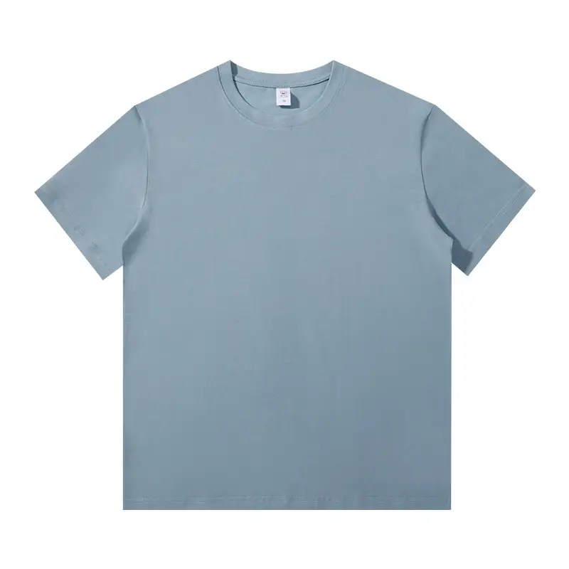 Men's Beige Ice Cool Cotton T-Shirt 200g - Image 6