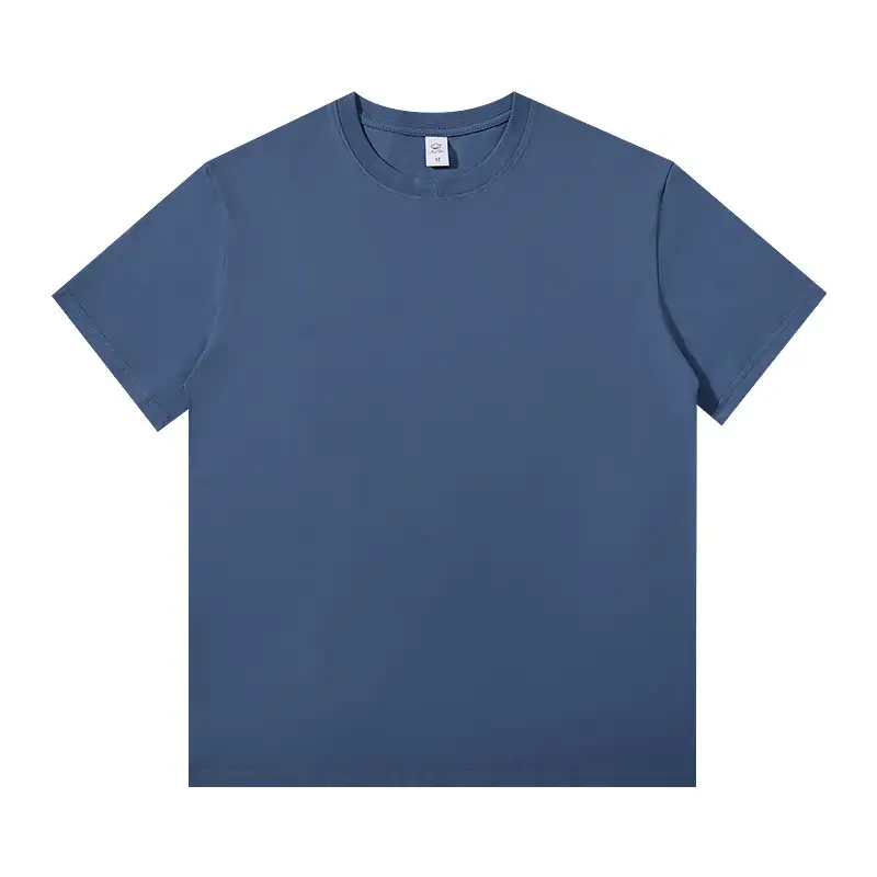 Men's Beige Ice Cool Cotton T-Shirt 200g - Image 8