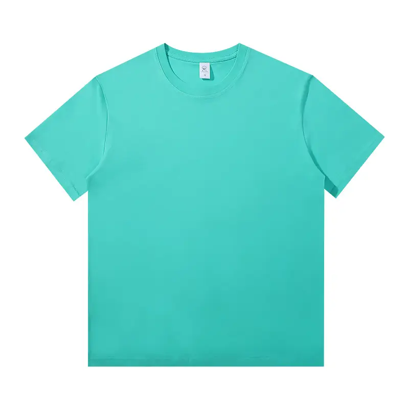 Men's Beige Ice Cool Cotton T-Shirt 200g - Image 9