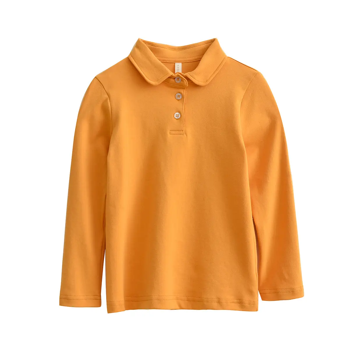 Children's Cotton Polo Shirt Solid Color Spring Autumn - Image 9
