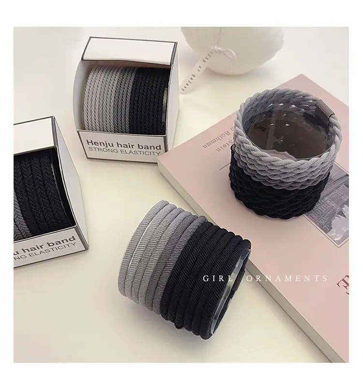 Henyju Hair Band Strong Elasticity Black — feature 7