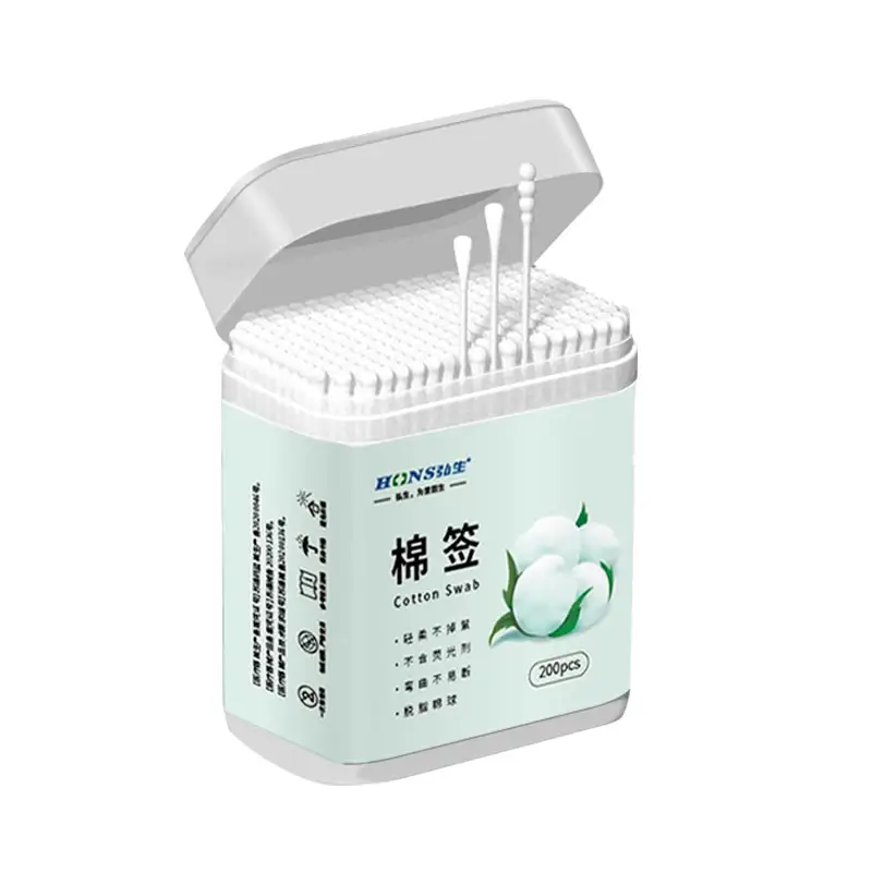Baby Cotton Swabs Newborn Thin Shaft 200 Pcs - Image 6