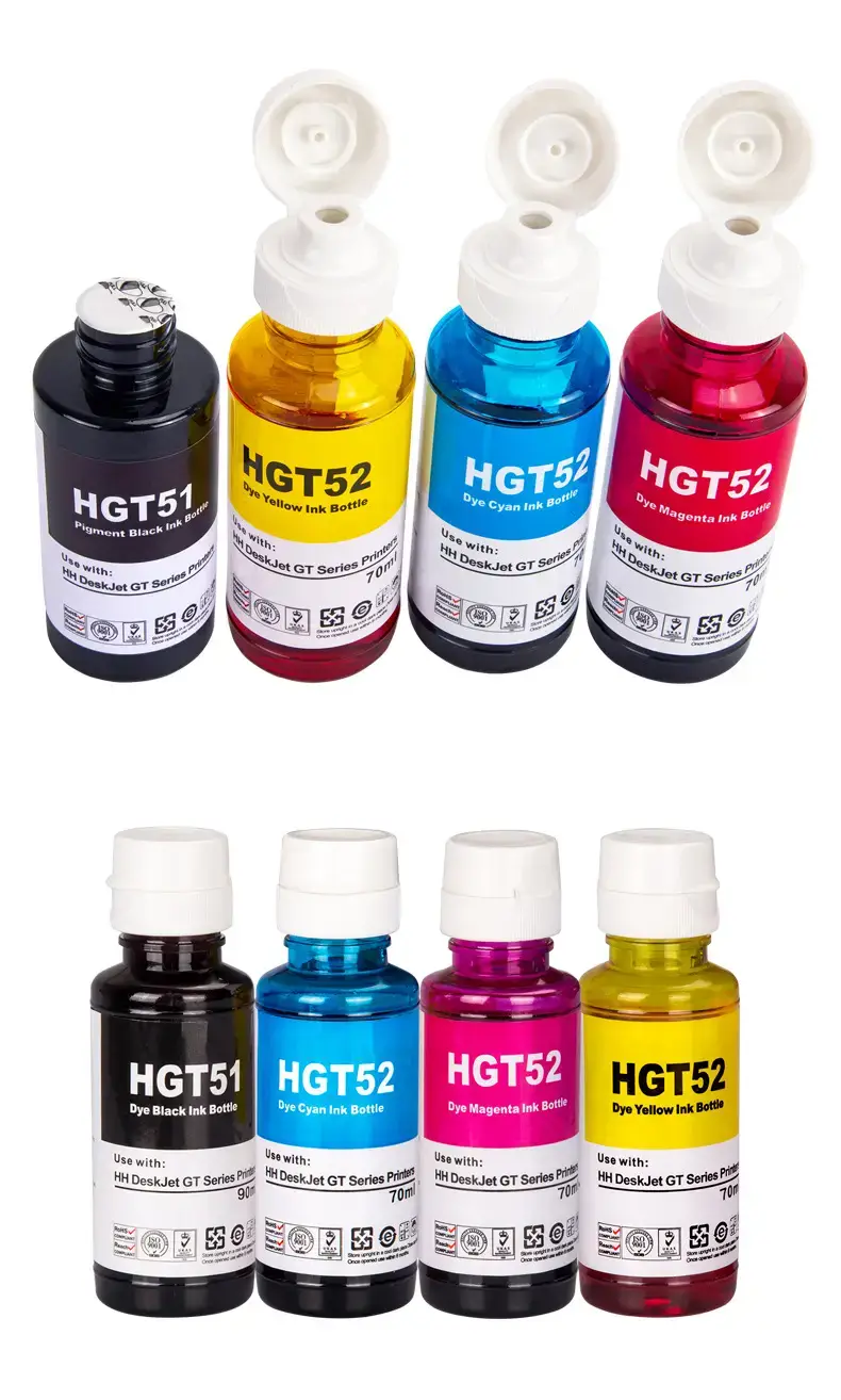 Suitable for Hp Gt51 Gt52 Gt53 Ink Gt5810 310 311 410 Continuous Supply Printer Ink — feature 12