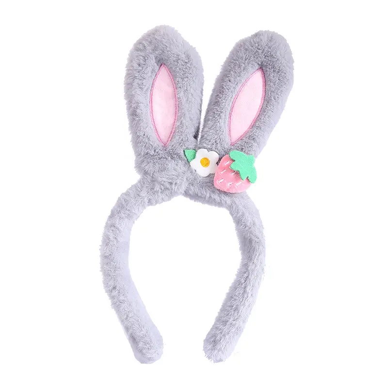 Cute Plush Rabbit Ears Headband for Girls Girls Jewelry - Image 6