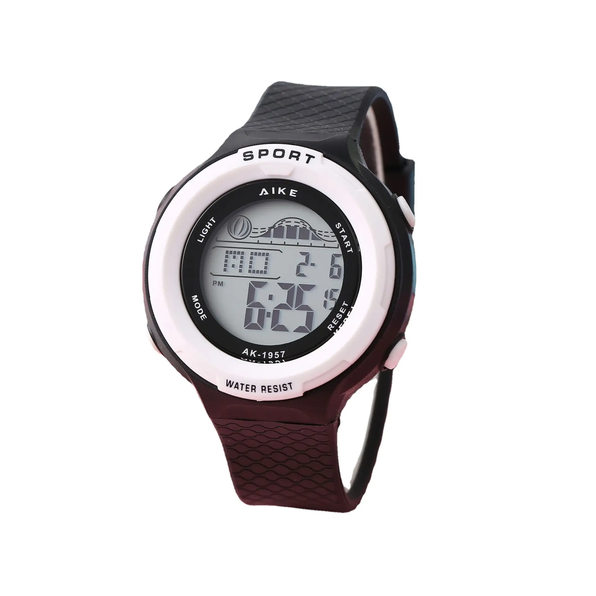 Candy Color Simple Digital Watch for Men Women K-Style Large Display