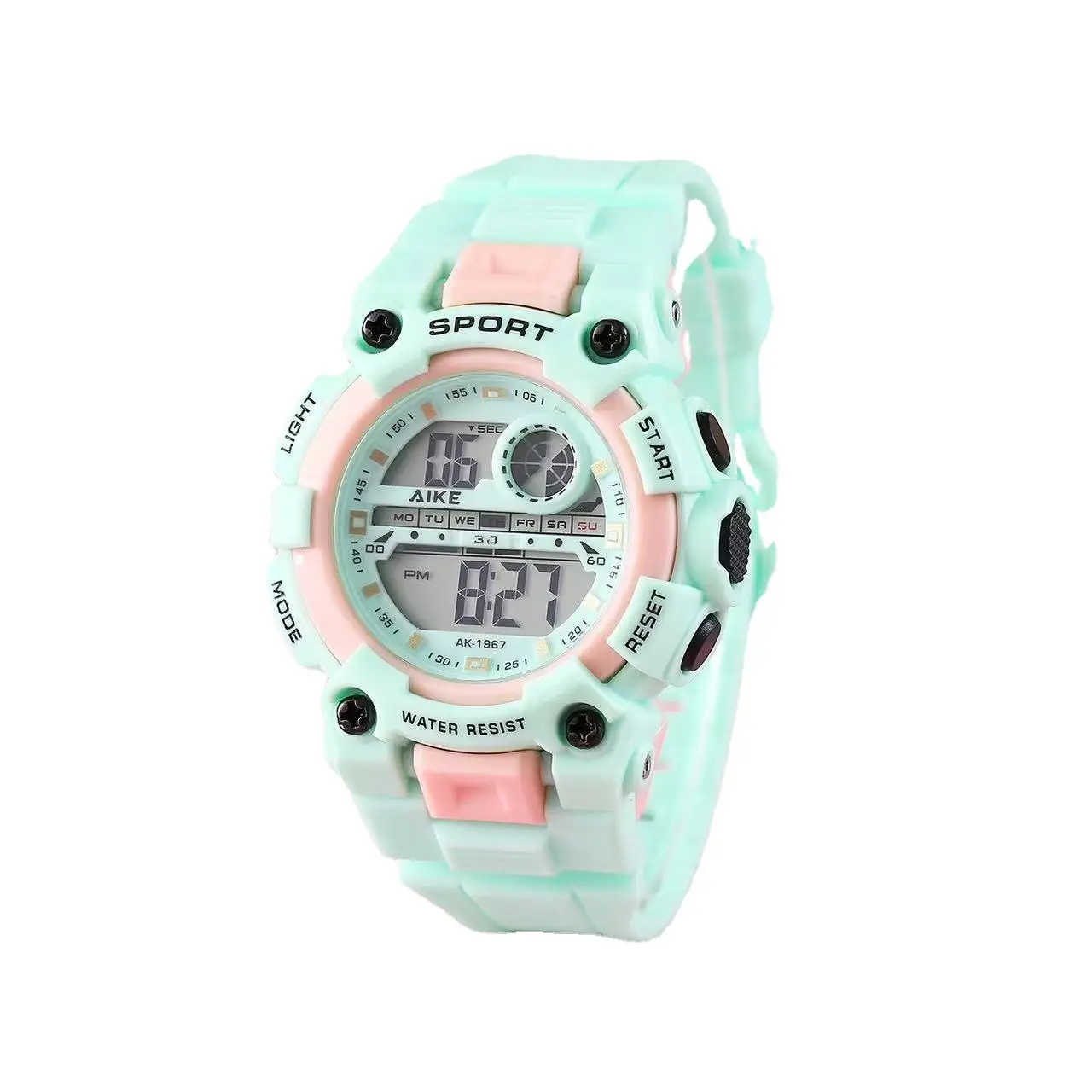 Candy Color Digital Watch for Girls Sports Waterproof - Image 6