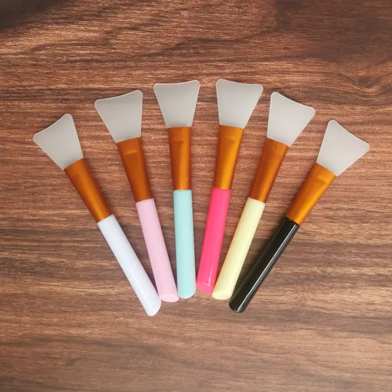 Portable Makeup Brushes Set with Silicone Heads - Image 5