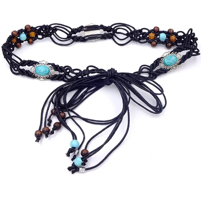 Hand-Woven Bohemian Belt for Women Summer Wear - Image 8