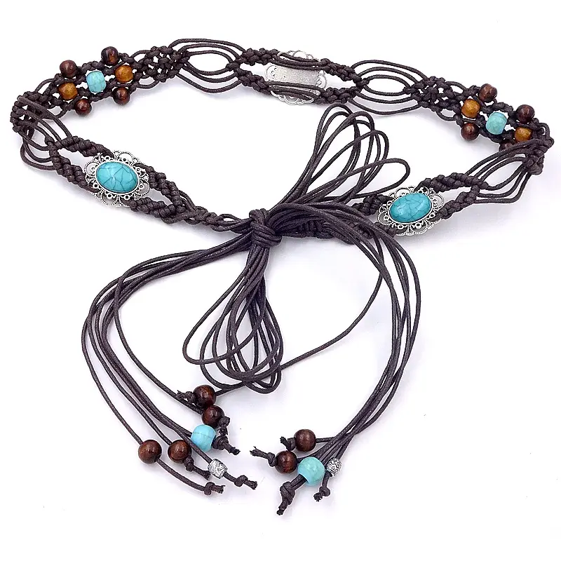 Hand-Woven Bohemian Belt for Women Summer Wear β feature 5