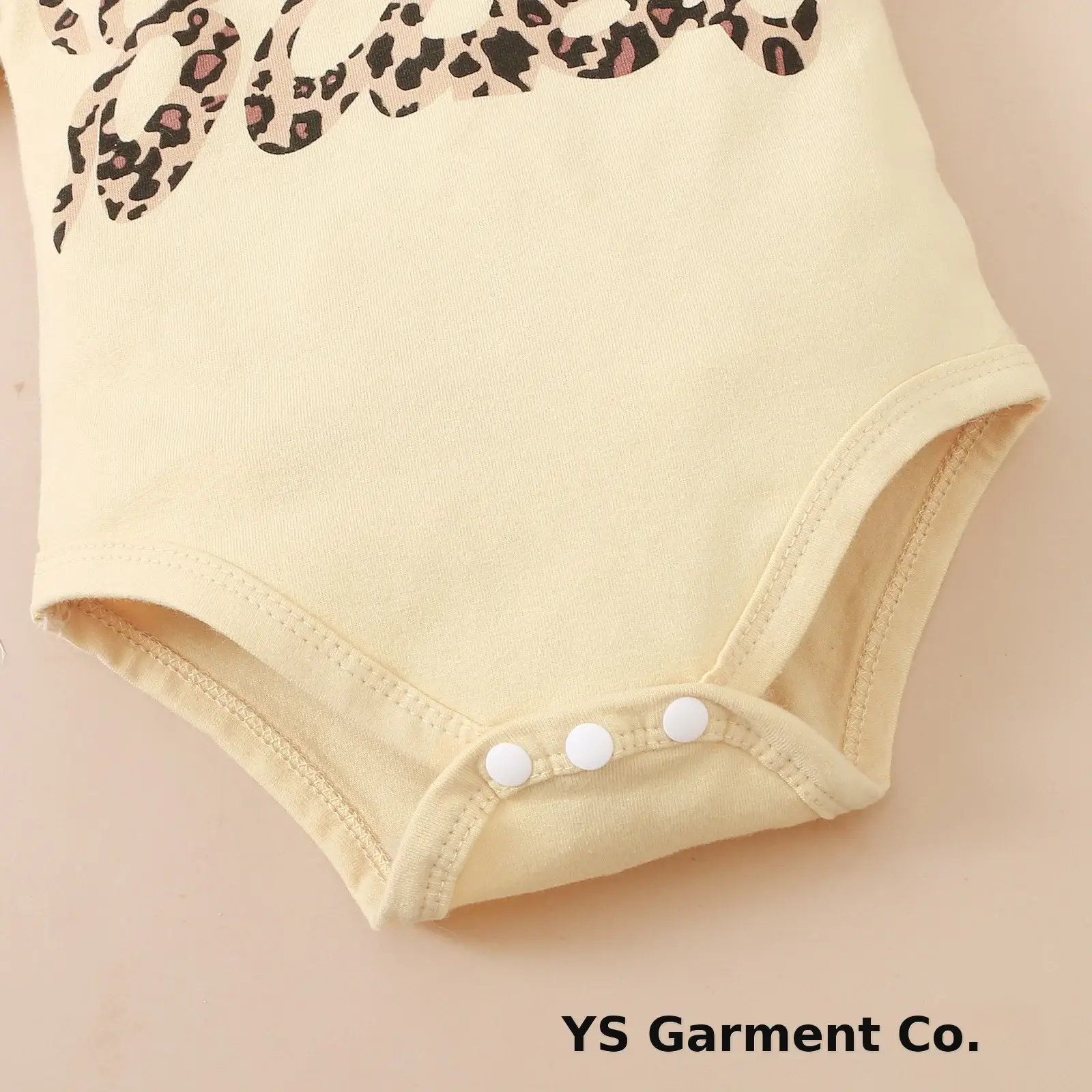 Baby Leopard Print 3-Piece Set Yellow — feature 12