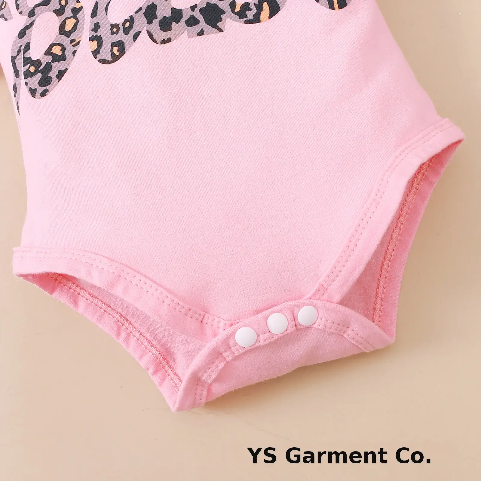 Baby Leopard Print 3-Piece Set Yellow — feature 4