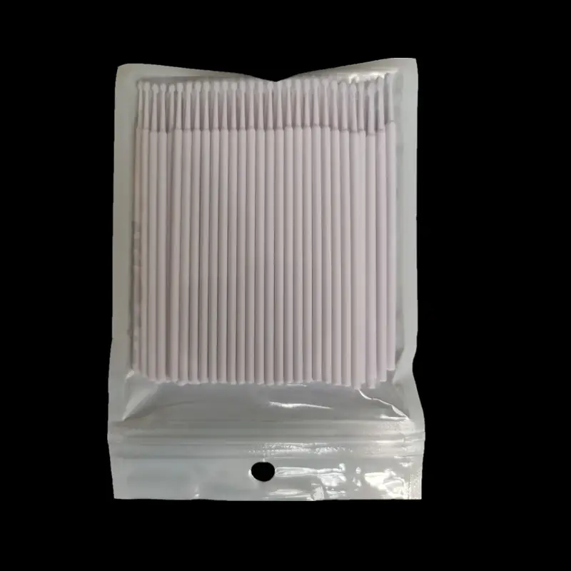 Purple Cotton Grafting Eyelash Cleaning Stick Swab - Image 7