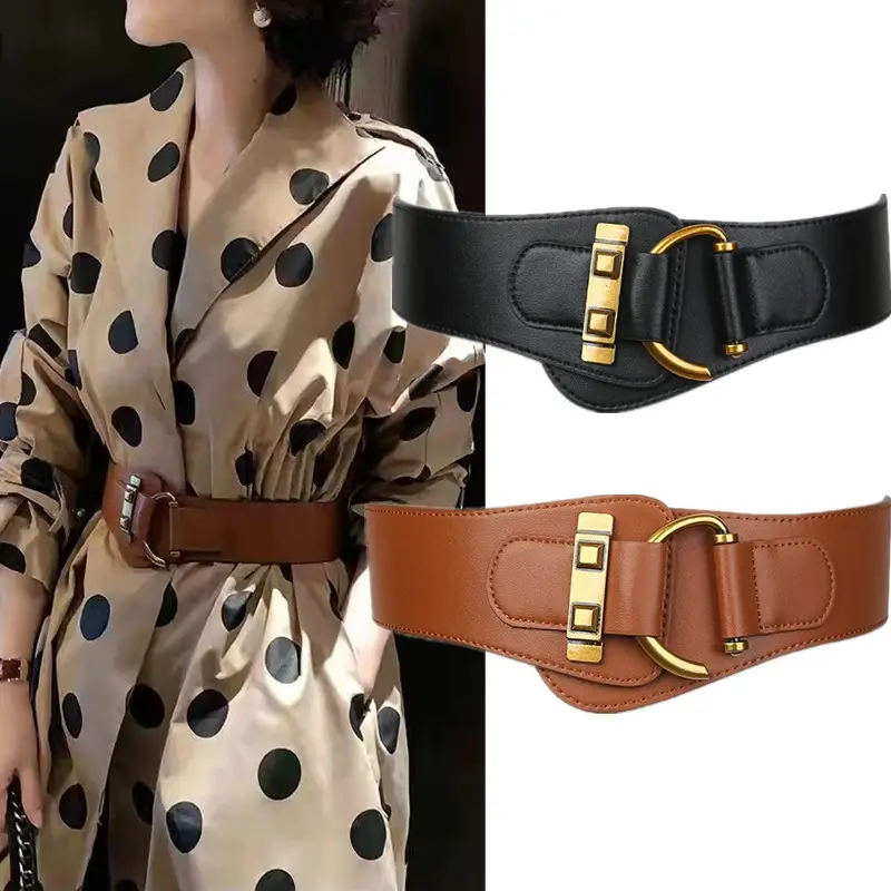 Women's Wide Belt Decorative Suit Waist Seal