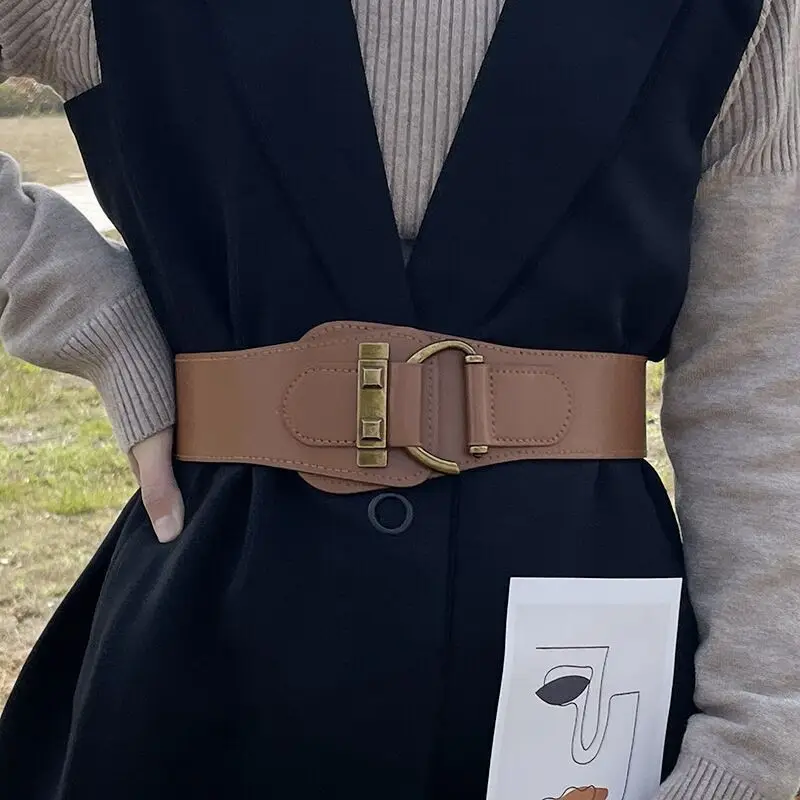 Women's Wide Belt Decorative Suit Waist Seal