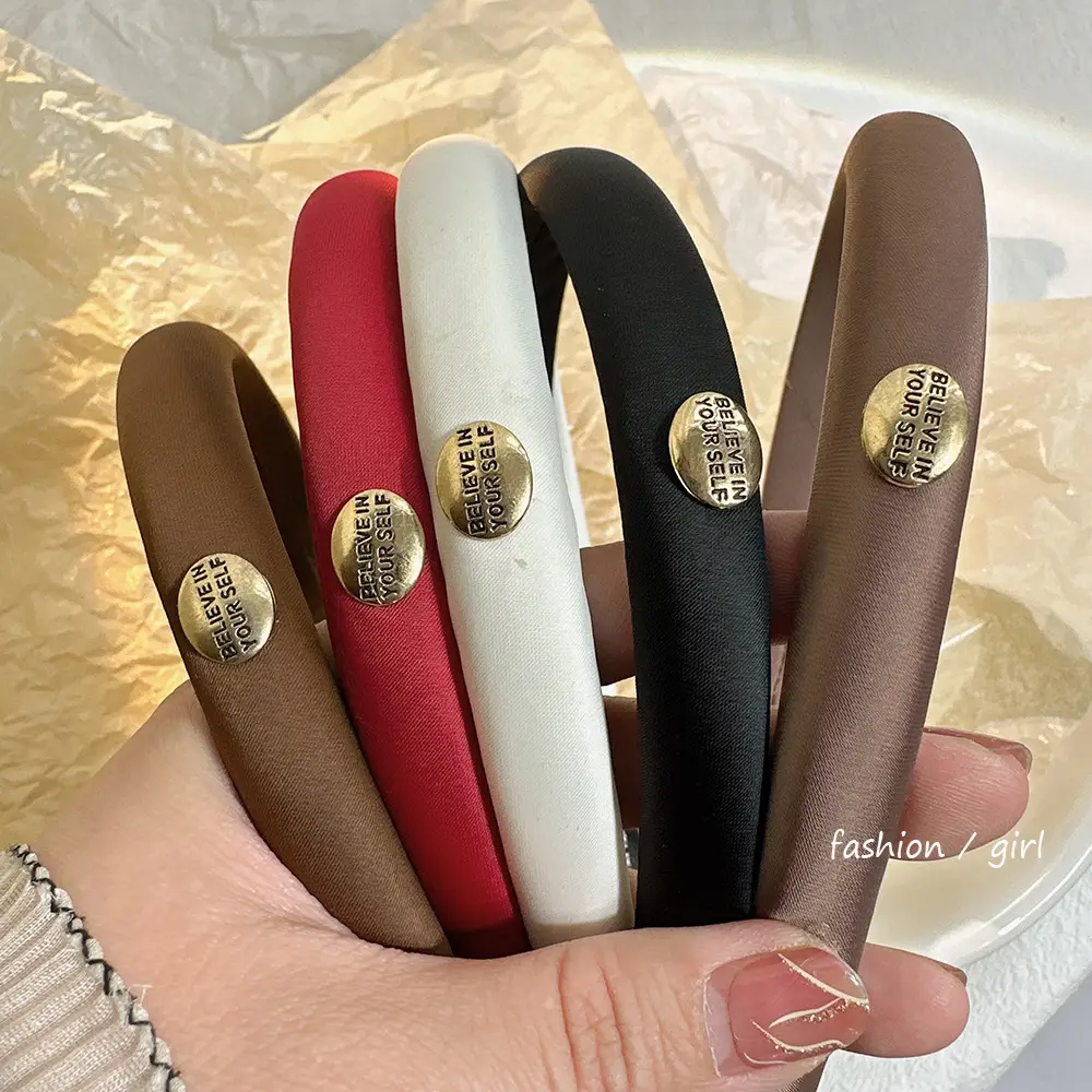 Korean Style Silk Hair Hoop Women's High-end All-match Minimalist Style - Image 6