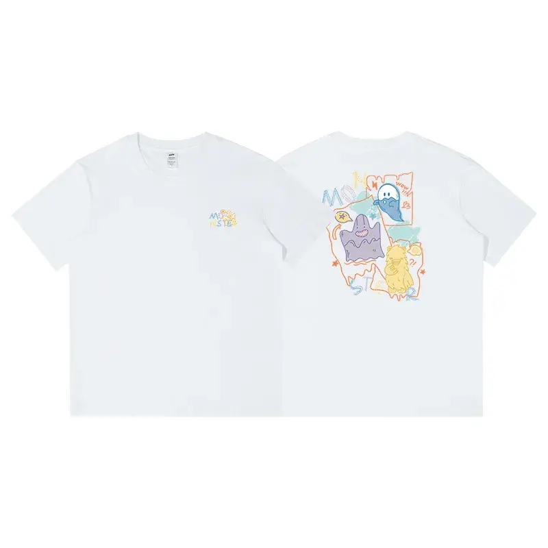 Colored Little Monster-White