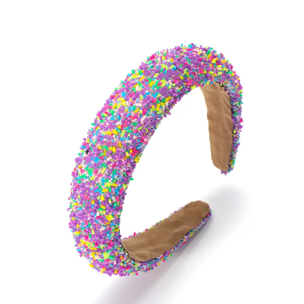 Wide-brimmed Sponge Hairband for Girls Europe US - Image 9