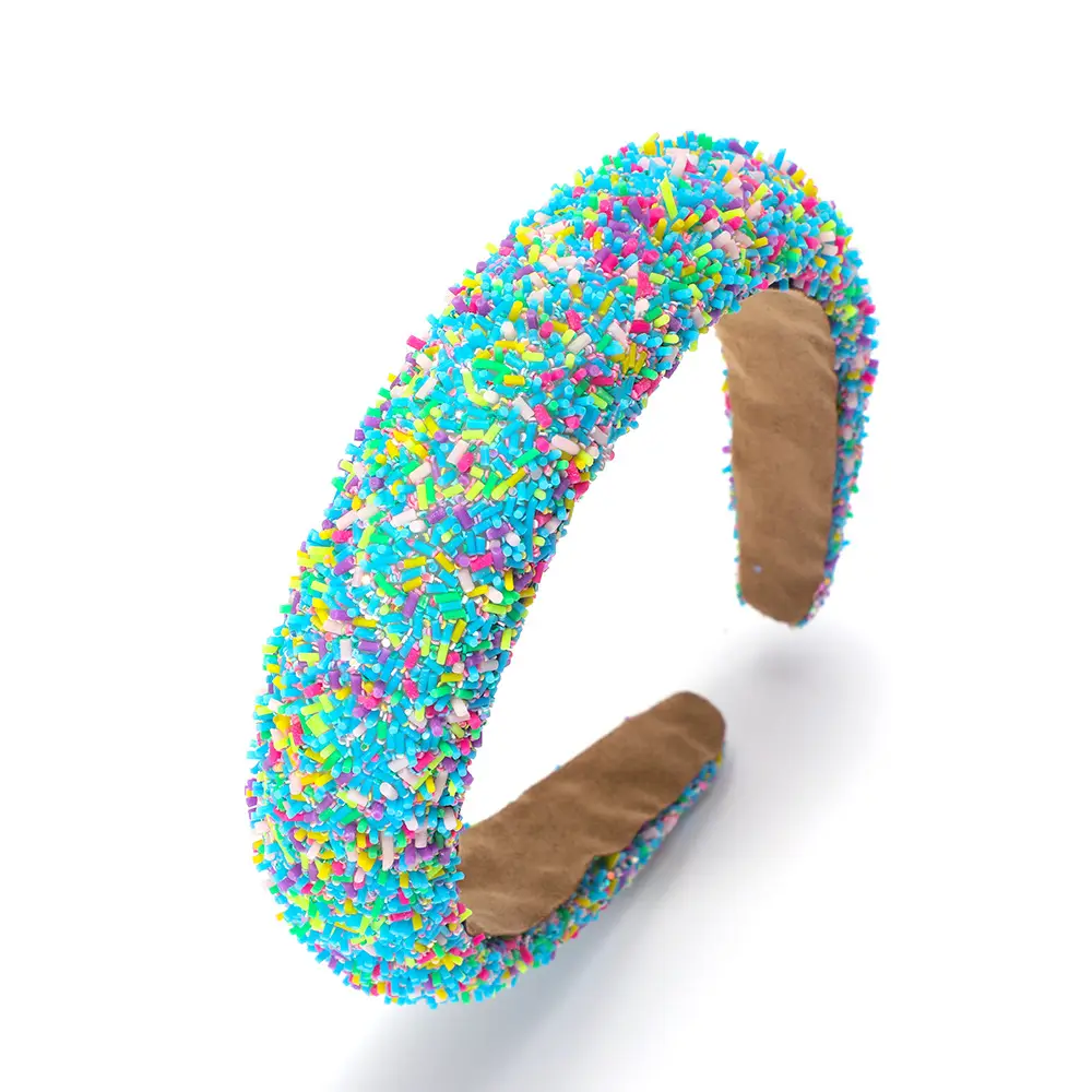 Wide-brimmed Sponge Hairband for Girls Europe US - Image 5
