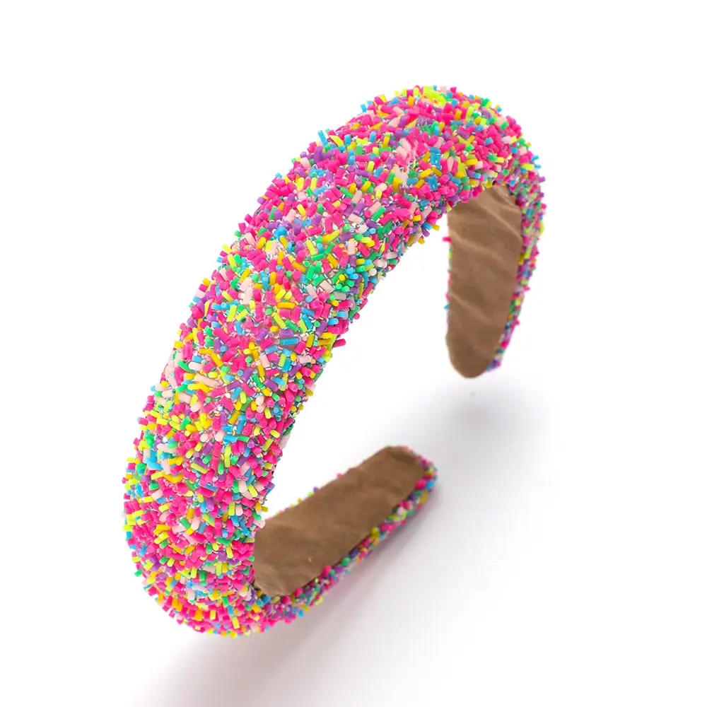 Wide-brimmed Sponge Hairband for Girls Europe US - Image 7