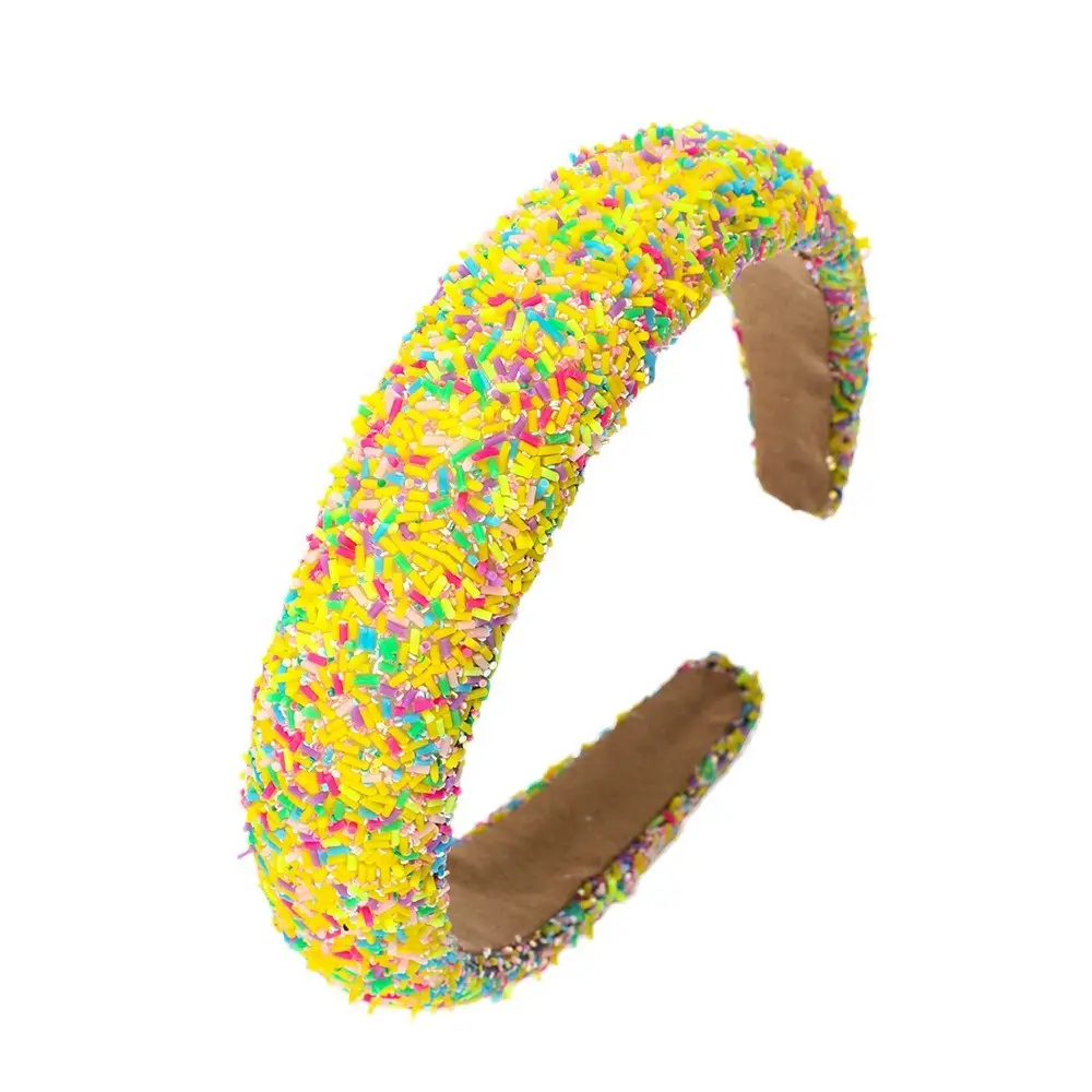 Wide-brimmed Sponge Hairband for Girls Europe US - Image 10