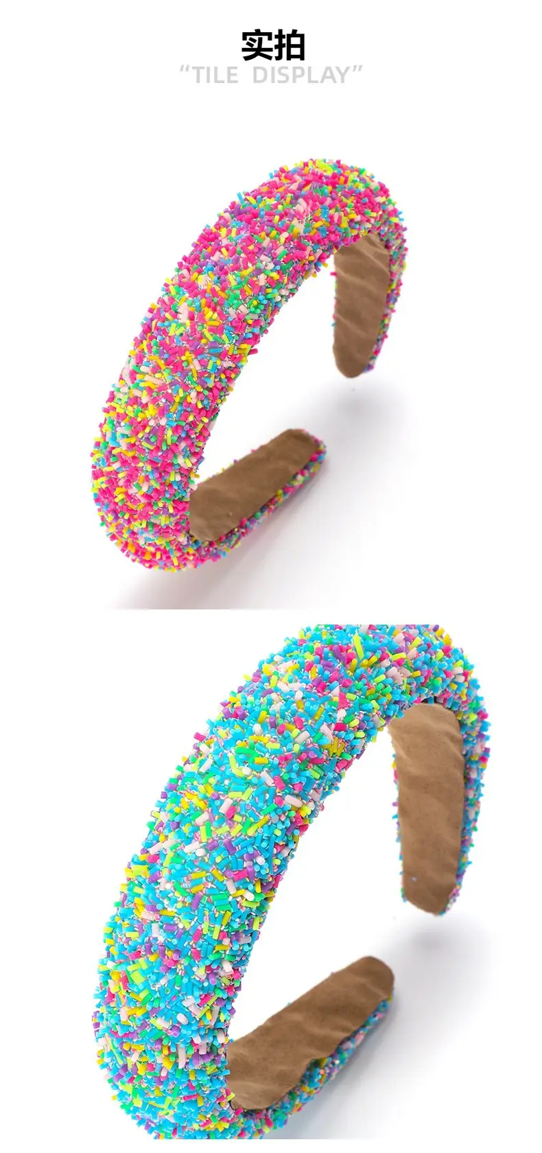 Wide-brimmed Sponge Hairband for Girls Europe US — feature 3