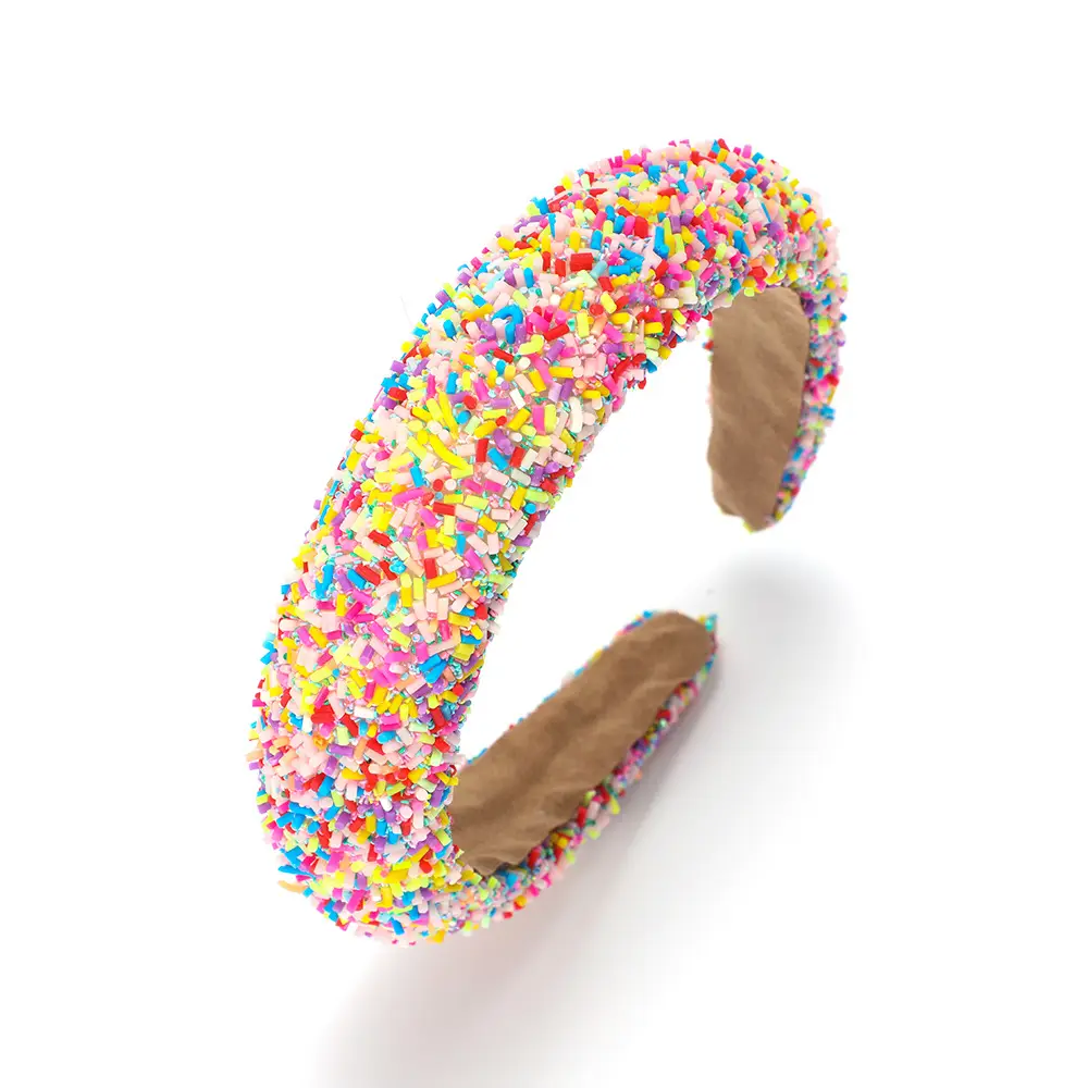 Wide-brimmed Sponge Hairband for Girls Europe US - Image 2
